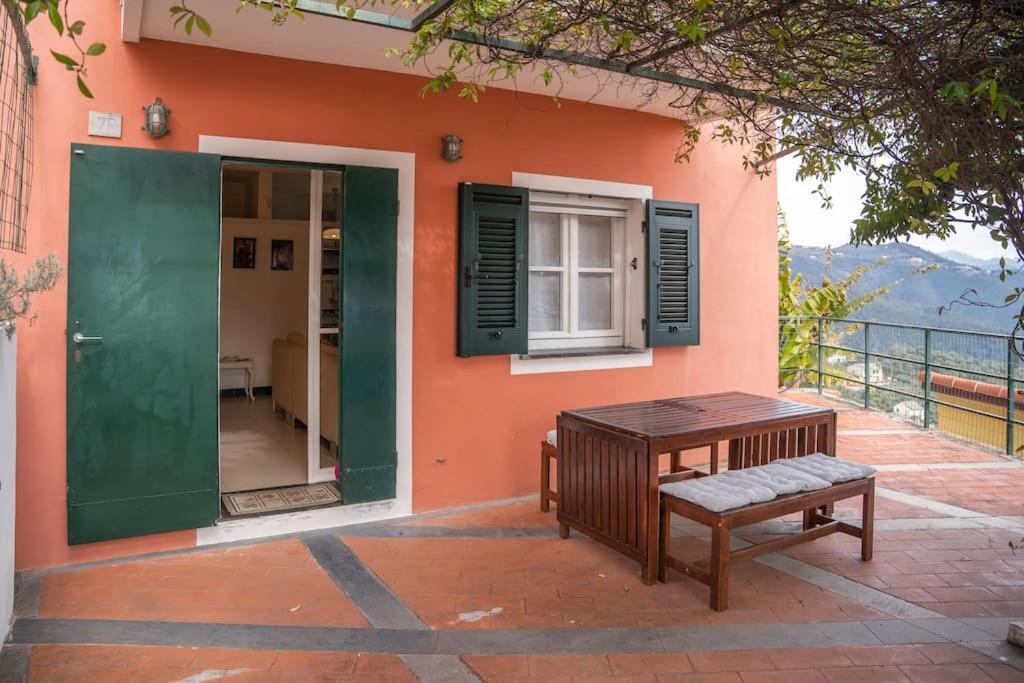 031 - Casa Armonia Vista Mare Sestri Levante, Pace Natura San Bernardo  Экстерьер фото