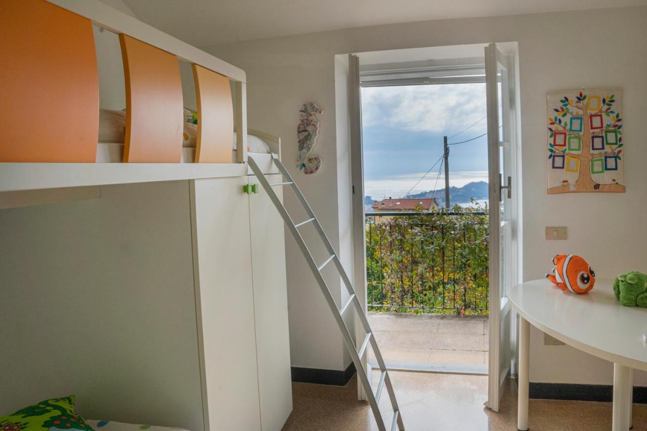 031 - Casa Armonia Vista Mare Sestri Levante, Pace Natura San Bernardo  Экстерьер фото